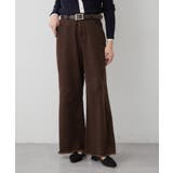 【M/Lサイズ展開】大人ストレッチデニムワイドパンツ | RMAF NICE CLAUP / OLIVE des OLIVE | 詳細画像1