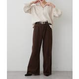 【M/Lサイズ展開】大人ストレッチデニムワイドパンツ | RMAF NICE CLAUP / OLIVE des OLIVE | 詳細画像12