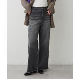 【M/Lサイズ展開】大人ストレッチデニムワイドパンツ | RMAF NICE CLAUP / OLIVE des OLIVE | 詳細画像24