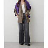 【M/Lサイズ展開】大人ストレッチデニムワイドパンツ | RMAF NICE CLAUP / OLIVE des OLIVE | 詳細画像25