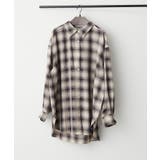 ベージュ | 【3WAY】チェックシャツ | RMAF NICE CLAUP / OLIVE des OLIVE