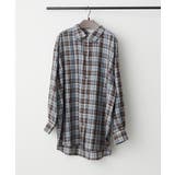ブラウン | 【3WAY】チェックシャツ | RMAF NICE CLAUP / OLIVE des OLIVE