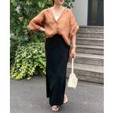 【5色展開】上品な透け感が魅力、シアーダブルボタンブラウス | RMAF NICE CLAUP / OLIVE des OLIVE | 詳細画像20