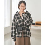【2WAY】BIGチェックシャツ | RMAF　NICE CLAUP / OLIVE des OLIVE | 詳細画像1 