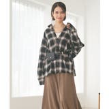 【2WAY】BIGチェックシャツ | RMAF　NICE CLAUP / OLIVE des OLIVE | 詳細画像10 