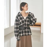 【2WAY】BIGチェックシャツ | RMAF　NICE CLAUP / OLIVE des OLIVE | 詳細画像3 