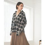 【2WAY】BIGチェックシャツ | RMAF　NICE CLAUP / OLIVE des OLIVE | 詳細画像4 