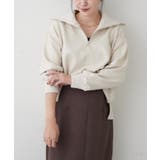 【セットアップ対応】ハーフジッププルオーバー | RMAF NICE CLAUP / OLIVE des OLIVE | 詳細画像7