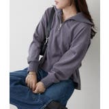 ブルー | 【セットアップ対応】ハーフジッププルオーバー | RMAF NICE CLAUP / OLIVE des OLIVE