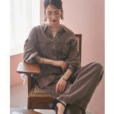 ブラウン | 3WAYリヨセルデニムシャツ | RMAF NICE CLAUP / OLIVE des OLIVE
