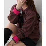 【5色展開】配色使いニットプルオーバー | RMAF NICE CLAUP / OLIVE des OLIVE | 詳細画像1