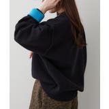 【5色展開】配色使いニットプルオーバー | RMAF NICE CLAUP / OLIVE des OLIVE | 詳細画像18