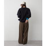 【5色展開】配色使いニットプルオーバー | RMAF NICE CLAUP / OLIVE des OLIVE | 詳細画像21