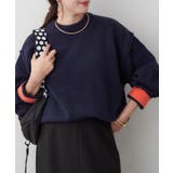 【5色展開】配色使いニットプルオーバー | RMAF NICE CLAUP / OLIVE des OLIVE | 詳細画像24