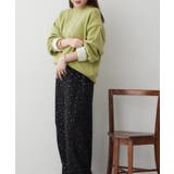 【5色展開】配色使いニットプルオーバー | RMAF NICE CLAUP / OLIVE des OLIVE | 詳細画像31