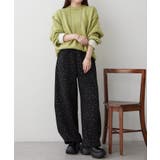 【5色展開】配色使いニットプルオーバー | RMAF NICE CLAUP / OLIVE des OLIVE | 詳細画像33