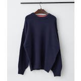 【5色展開】配色使いニットプルオーバー | RMAF NICE CLAUP / OLIVE des OLIVE | 詳細画像37