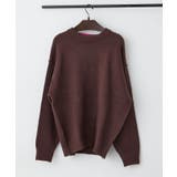 【5色展開】配色使いニットプルオーバー | RMAF NICE CLAUP / OLIVE des OLIVE | 詳細画像38