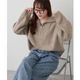 ヤクタッチハーフジップニット | RMAF NICE CLAUP / OLIVE des OLIVE | 詳細画像15