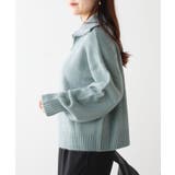 ヤクタッチハーフジップニット | RMAF NICE CLAUP / OLIVE des OLIVE | 詳細画像26