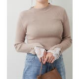 【6色展開】上品見えが叶う、袖口レースリブニット | RMAF NICE CLAUP / OLIVE des OLIVE | 詳細画像20