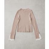 【6色展開】上品見えが叶う、袖口レースリブニット | RMAF NICE CLAUP / OLIVE des OLIVE | 詳細画像24