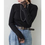 【6色展開】上品見えが叶う、袖口レースリブニット | RMAF NICE CLAUP / OLIVE des OLIVE | 詳細画像32