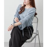 【夏から秋まで着れる】メッシュダブルドロストプルオーバー | RMAF　NICE CLAUP / OLIVE des OLIVE | 詳細画像2 