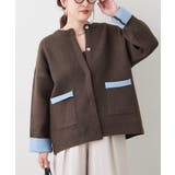 【アウター代わりにもなる】ふんわりもっちりダブルフェイスカーディガン | RMAF　NICE CLAUP / OLIVE des OLIVE | 詳細画像44 