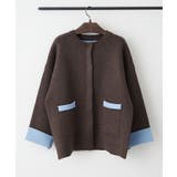 【アウター代わりにもなる】ふんわりもっちりダブルフェイスカーディガン | RMAF　NICE CLAUP / OLIVE des OLIVE | 詳細画像52 