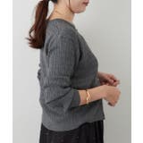 【U.S. POLO ASSN. ×RMAF】ケーブルニットカーディガン | RMAF NICE CLAUP / OLIVE des OLIVE | 詳細画像3