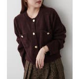 ポケット付クルーカーディガン | RMAF NICE CLAUP / OLIVE des OLIVE | 詳細画像14