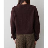 ポケット付クルーカーディガン | RMAF NICE CLAUP / OLIVE des OLIVE | 詳細画像24