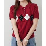 秋を先取り!アーガイルポロニット | RMAF NICE CLAUP / OLIVE des OLIVE | 詳細画像1