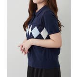 秋を先取り!アーガイルポロニット | RMAF NICE CLAUP / OLIVE des OLIVE | 詳細画像7