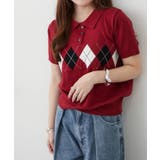 秋を先取り!アーガイルポロニット | RMAF NICE CLAUP / OLIVE des OLIVE | 詳細画像2