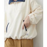 フリース配色アノラック | RMAF NICE CLAUP / OLIVE des OLIVE | 詳細画像16