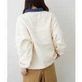 フリース配色アノラック | RMAF NICE CLAUP / OLIVE des OLIVE | 詳細画像17