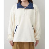 フリース配色アノラック | RMAF NICE CLAUP / OLIVE des OLIVE | 詳細画像28