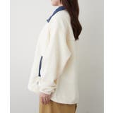 フリース配色アノラック | RMAF NICE CLAUP / OLIVE des OLIVE | 詳細画像29