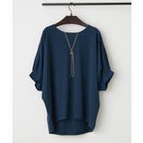 コインチャーム付ネックレス刺繍Tシャツ | RMAF NICE CLAUP / OLIVE des OLIVE | 詳細画像9