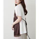 サテンドッキングキャミTシャツ | RMAF NICE CLAUP / OLIVE des OLIVE | 詳細画像3
