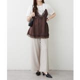 サテンドッキングキャミTシャツ | RMAF NICE CLAUP / OLIVE des OLIVE | 詳細画像6
