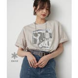 グレージュ | 【接触冷感】アソート転写Tシャツ | RMAF　NICE CLAUP / OLIVE des OLIVE