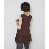 裾レースイレヘムタンク | RMAF NICE CLAUP / OLIVE des OLIVE | 詳細画像13