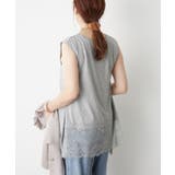 裾レースイレヘムタンク | RMAF NICE CLAUP / OLIVE des OLIVE | 詳細画像28