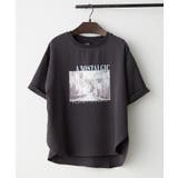 チャコール | 【接触冷感 / イージーケア】アソート大人ブラウスT | RMAF NICE CLAUP / OLIVE des OLIVE