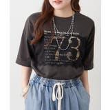 フロントレースロゴTシャツ | RMAF　NICE CLAUP / OLIVE des OLIVE | 詳細画像1 