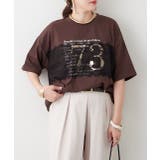 ブラウン | フロントレースロゴTシャツ | RMAF　NICE CLAUP / OLIVE des OLIVE