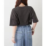 フロントレースロゴTシャツ | RMAF　NICE CLAUP / OLIVE des OLIVE | 詳細画像4 
